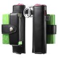 Custodia in pelle per sigarette elettroniche IQOS ILUMA i One/ILUMA One - Nero