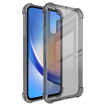 Custodia in TPU Imak Drop-Proof per Samsung Galaxy A34 5G - Trasparente Nero