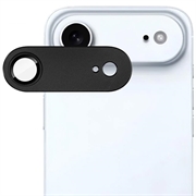 Protezione completa per obiettivo della fotocamera Imak in metallo e vetro temperato per iPhone Air - Nero