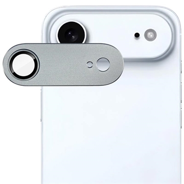 Protezione completa per obiettivo della fotocamera iPhone Air Imak in metallo e vetro temperato - Grigio