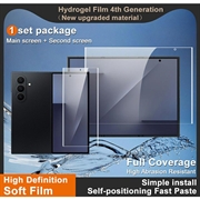 Samsung Galaxy Z TriFold Set di protezione Imak Hydrogel IV - 2 pezzi. - Trasparente