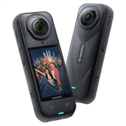 Action cam Insta360 X5 8K 360° - Pacchetto essenziale - Nero