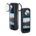 Copriobiettivo in vetro temperato Insta360 X5 Puluz PU749T