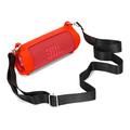 JBL Flip 7 Custodia portatile in silicone con tracolla - Nero