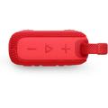 Altoparlante Bluetooth portatile JBL Go 4 con IP67 - Rosso