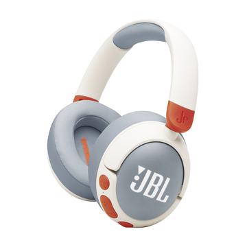 JBL JR470NC Cuffie wireless per bambini - Bianco / Grigio / Arancione