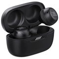 Auricolari TWS JBL Live Free NC+ con Custodia di Ricarica - Neri