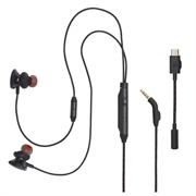 Cuffie da gioco intrauricolari con cavo JBL Quantum 50C