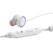 Cuffie da gioco intrauricolari con cavo JBL Quantum 50C - Bianco