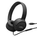 Cuffie on-ear con cavo USB-C JBL Tune 520C - Nero