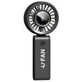 Ventilatore portatile pieghevole JF133 - 3600mAh - Nero