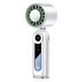 Ventilatore portatile 3 in 1 JF163 con 199 livelli di velocità - 4000mAh - Bianco