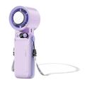 Ventilatore portatile JF168 con funzione di raffreddamento ad aria, batteria da 6000mAh - Viola