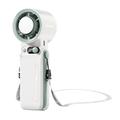 Ventilatore portatile JF168 con funzione di raffreddamento ad aria, batteria da 6000mAh - Bianco