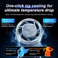 Ventilatore portatile JF181 con luce LED - 6000mAh