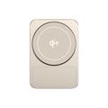 Caricabatterie wireless magnetico pieghevole in lega di alluminio 3 in 1 JJT-C42 Qi2 - 15W - Titanio