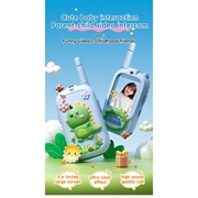 JK200 Video Walkie-Talkie per bambini con telecamera - 2 pezzi. - Dinosauro blu