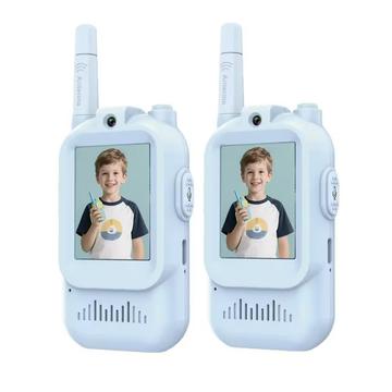 JK200 Video Walkie-Talkie per bambini con telecamera - 2 pezzi.