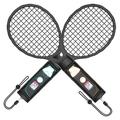JYS-NS2266 Racchetta da tennis Duo per Nintendo Switch 2 Joy-Con - Nero