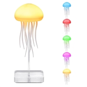 Lampada intelligente ad attivazione sonora a forma di medusa / Luce notturna con sensore