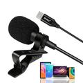 Microfono a clip Jmary MC-R2 per iOS/Android con USB-C