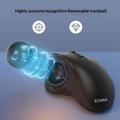 Mouse wireless con trackball ergonomico Jomaa JOM255 - Nero
