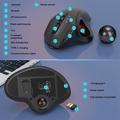 Mouse wireless con trackball ergonomico Jomaa JOM255 - Nero
