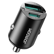 Caricabatterie da auto rapido Joyroom JR-CCN18 da 65W - Nero