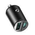 Caricabatterie da auto rapido Joyroom JR-CCN18 da 65W - Nero