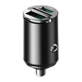 Caricabatterie da auto rapido Joyroom JR-CCN18 da 65W - Nero
