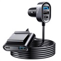 Caricabatterie da Auto con Cavo USB-C e 2x USB Ports Q2Power - 3.1A