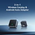 Joyroom JR-CP3 Adattatore wireless 2 in 1 per CarPlay e Android Auto - Nero