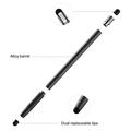 Joyroom JR-DR01 Penna stilo capacitiva universale - Nero