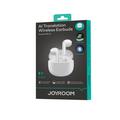 Auricolari TWS Joyroom JR-FB1 con traduzione AI - Bluetooth 6.0, riduzione del rumore DNN - Bianco