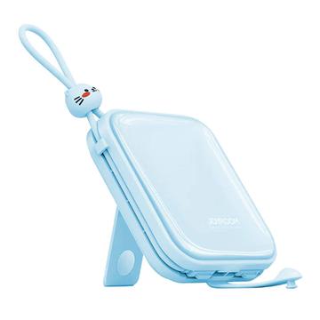 Joyroom JR-L008 Cutie Power Bank 10000mAh con cavi USB-C e Lightning - 22.5W - Blu