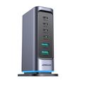 Joyroom JR-TCM02 Stazione di ricarica desktop multiporta GaN da 65W - Grigio scuro