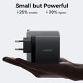 Joyroom JR-TG11 Caricabatterie rapido GaN a 4 porte da 100W - Nero