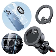 Kit multifunzionale con supporto magnetico per auto Joyroom JR-ZS294 - Nero