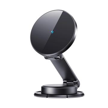 Joyroom JR-ZS408 Caricatore wireless magnetico per auto e supporto per auto - 15W - nero