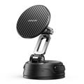 Joyroom JR-ZS510 Supporto magnetico pieghevole per auto con base a ventosa - Nero