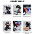 Joyroom JR-ZS526 Supporto per telefono per biciclette e motociclette con parasole a 270 gradi - 4.7"-7"