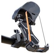 Joyroom JR-ZS528 Supporto per bicicletta con parasole - 4.7-7" - Nero