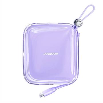 Joyroom Jelly JR-L004 USB-C Power Bank 10000mAh - Porte USB-C, USB-A - Viola