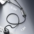 Joyroom S-A57 100W 2-in-1 Cavo di ricarica - 1.5m - Grigio