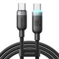 Cavo USB-C Joyroom S-A63 per trasferimento dati e ricarica rapida, 1.2m, 100W - Nero