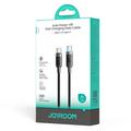 Cavo USB-C Joyroom S-A63 per trasferimento dati e ricarica rapida, 1.2m, 100W - Nero