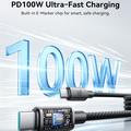Cavo USB-C magnetico Joyroom S-A65 - 100W/1.2m - Nero