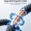 Cavo USB-C magnetico Joyroom S-A65 - 100W/1.2m - Nero