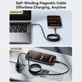 Cavo USB-C magnetico Joyroom S-A65 - 100W/1.2m - Nero