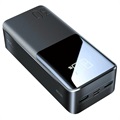 Mini Power Bank Veloce 10000mAh - 2x USB - Nero